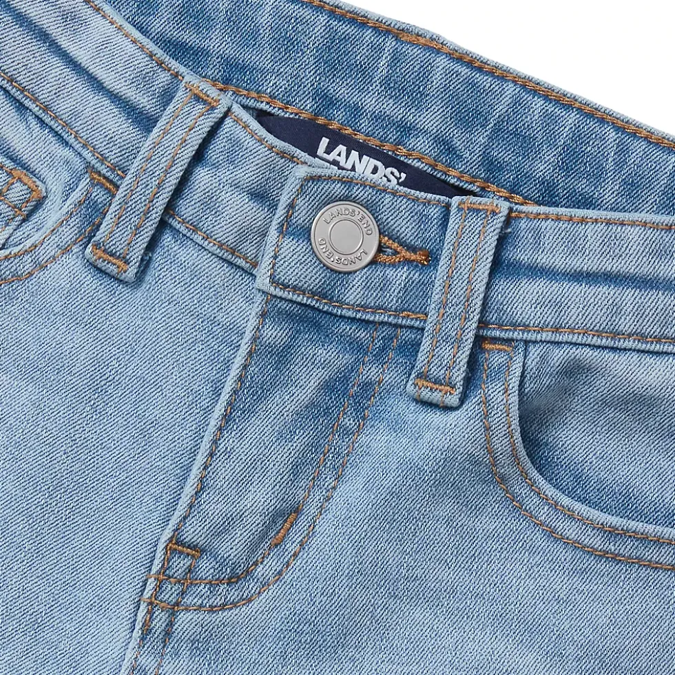 Girls Wide Leg Denim Jeans