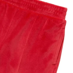 Girls Wide Leg Velour Pants