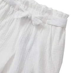 Girls Woven Belted Pull On Short