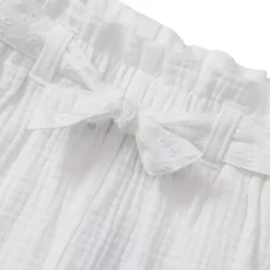 Girls Woven Belted Pull On Short
