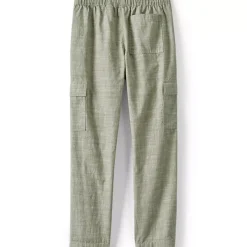 Girls Woven Pull On Utility Cargo Pants