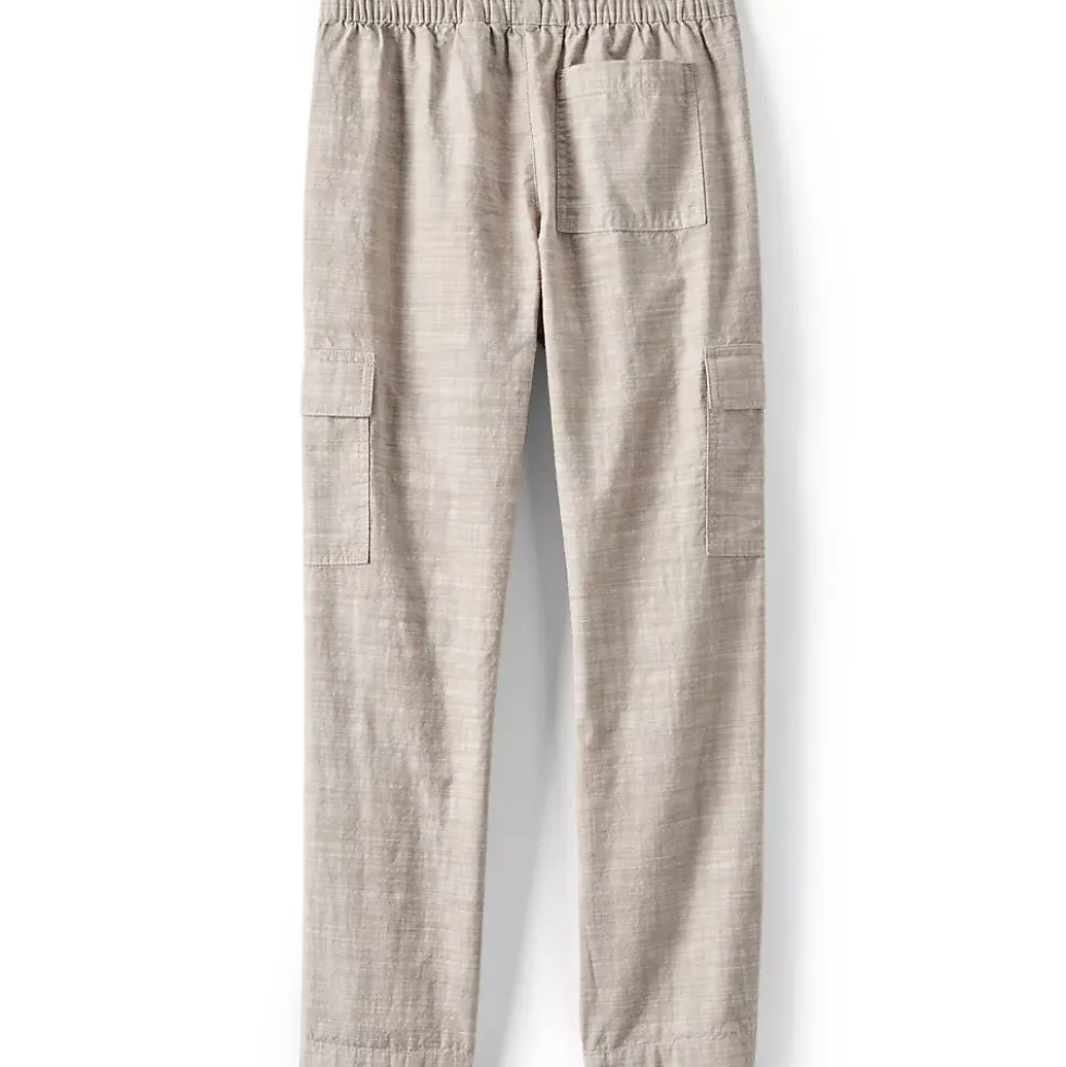Girls Woven Pull On Utility Cargo Pants
