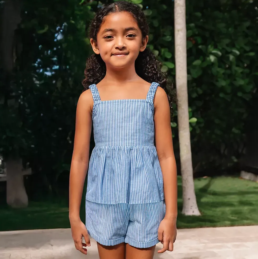 Girls Woven Tank Top