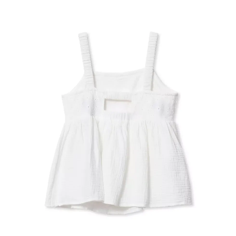 Girls Woven Tank Top