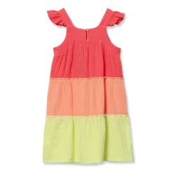 Girls Woven Tiered Dress