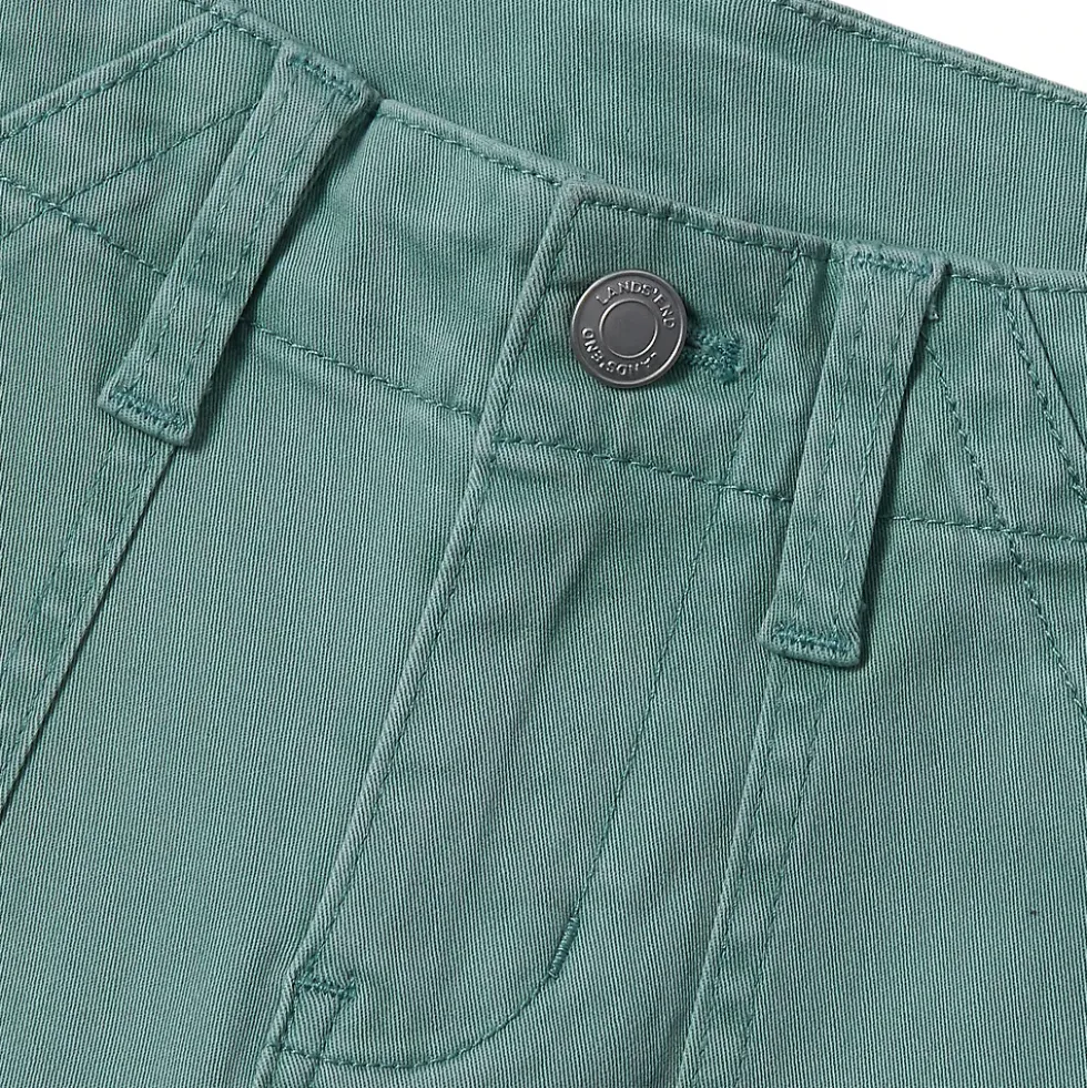 Girls Woven Utility Cargo Pant with Pockets