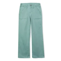 Girls Woven Utility Cargo Pant with Pockets