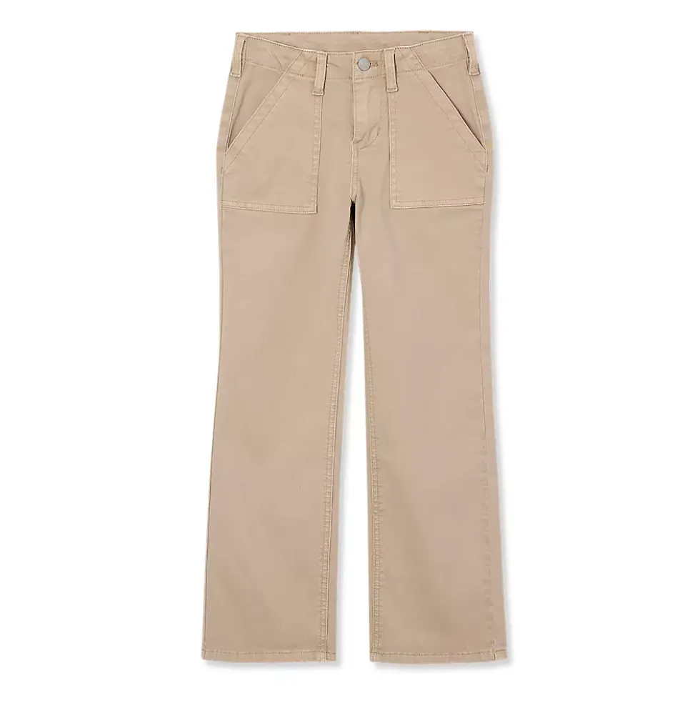Girls Woven Utility Pants