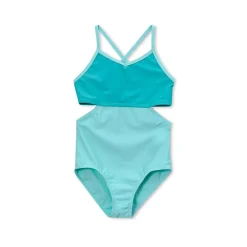 Girls X-Back One Piece Swimsuit