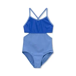 Girls X-Back One Piece Swimsuit