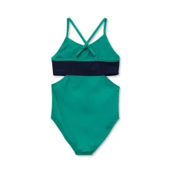 Girls X-Back One Piece Swimsuit
