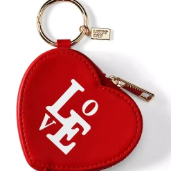 Heart Zip Pouch Bag Charm