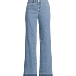 High Rise Wide Leg Denim Jeans