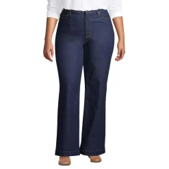 High Rise Wide Leg Denim Jeans