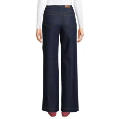 High Rise Wide Leg Denim Jeans