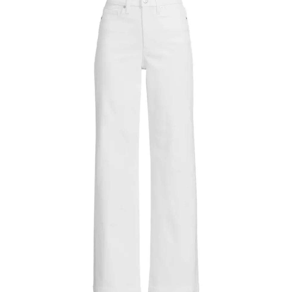 High Rise Wide Leg Denim Jeans