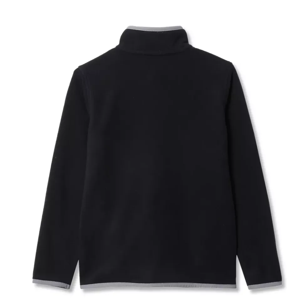 Kids Anyweather Fleece Snap Neck Pullover