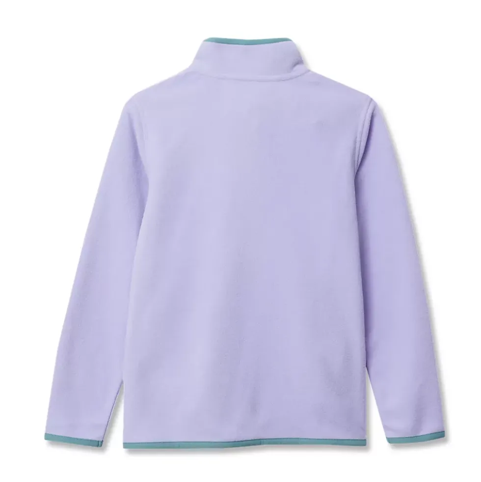 Kids Anyweather Fleece Snap Neck Pullover