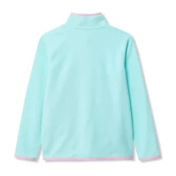 Kids Anyweather Fleece Snap Neck Pullover