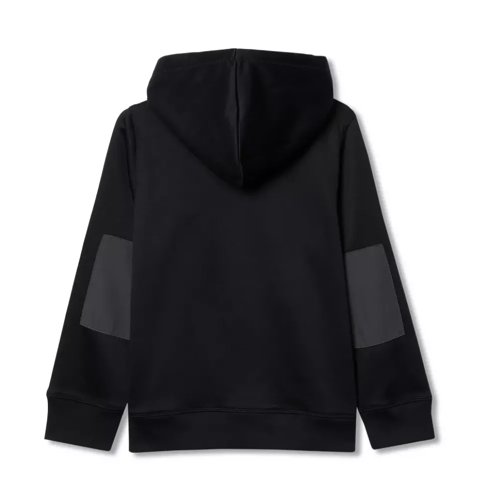 Kids Athletic Lightweight Hooded Sweatshirt