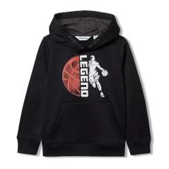 Kids Athletic Lightweight Hooded Sweatshirt