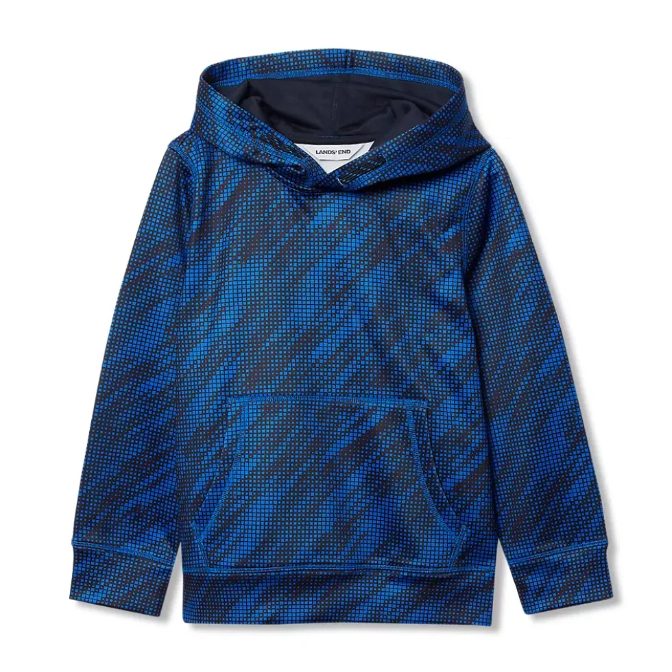 Kids Athletic Lightweight Hooded Sweatshirt