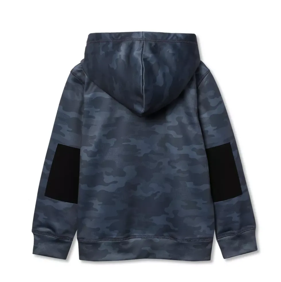 Kids Athletic Lightweight Hooded Sweatshirt