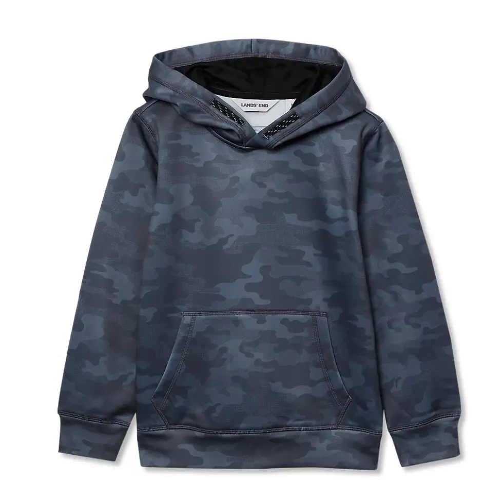 Kids Athletic Lightweight Hooded Sweatshirt