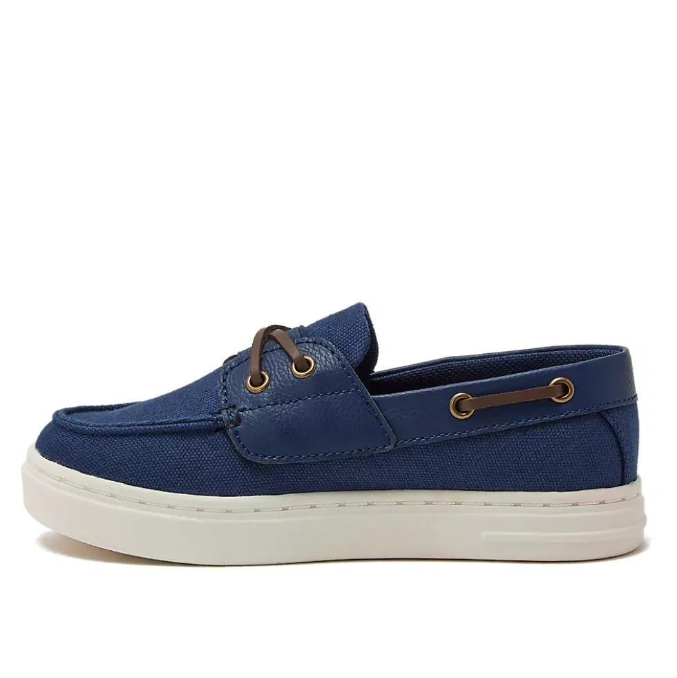 Kids Canvas Easy On Boat Shoes