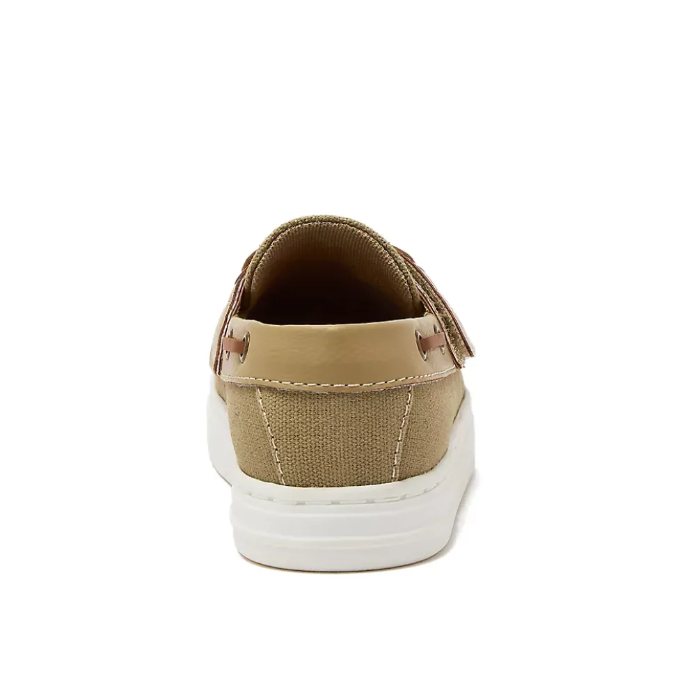Kids Canvas Easy On Boat Shoes