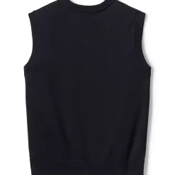 Kids Cotton Modal Fine Gauge Sweater Vest