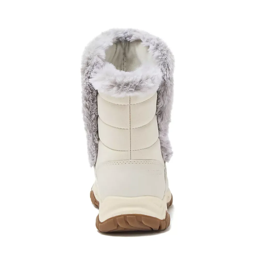 Kids Expedition Faux Fur Waterproof Puffer Snow Boots