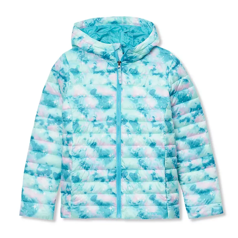 Kids FeatherFree™ Insulated Hooded Packable Jacket