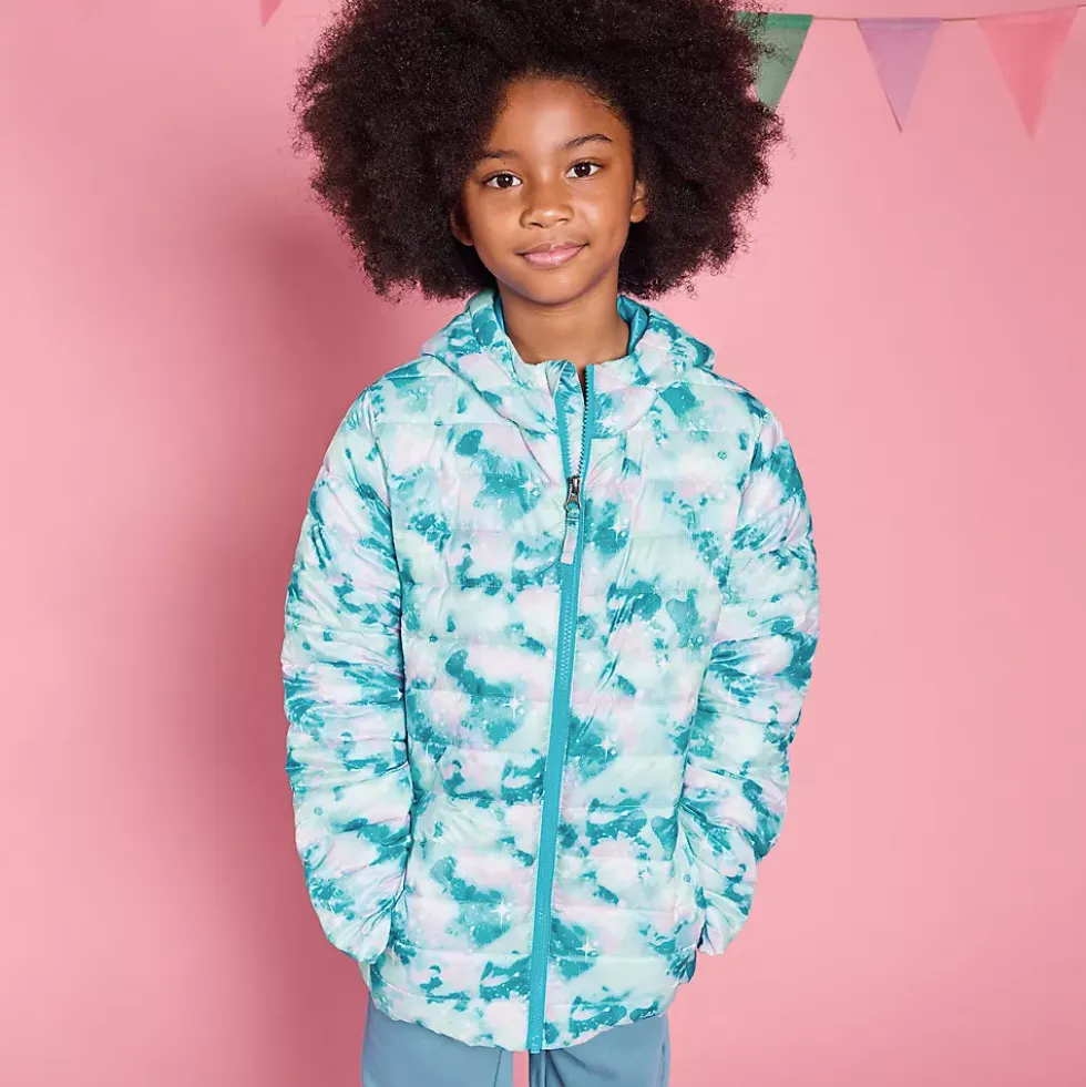 Kids FeatherFree™ Insulated Hooded Packable Jacket