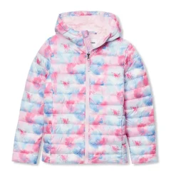 Kids FeatherFree™ Insulated Hooded Packable Jacket