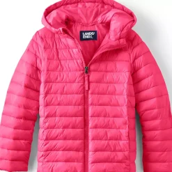 Kids FeatherFree™ Insulated Hooded Packable Jacket