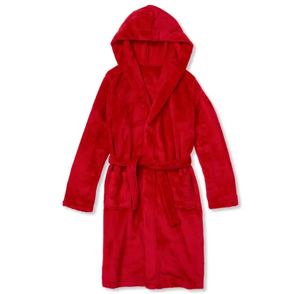 Kids Fleece Hooded Robe