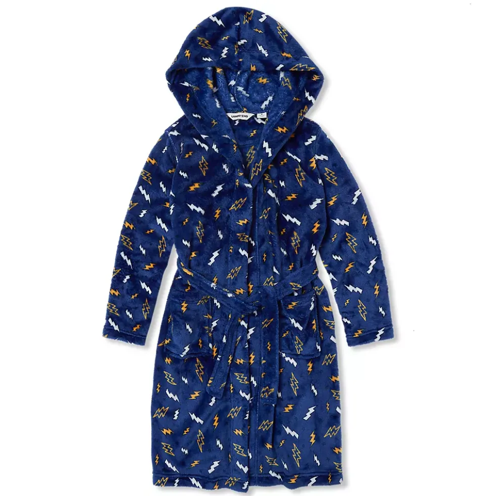 Kids Fleece Hooded Robe