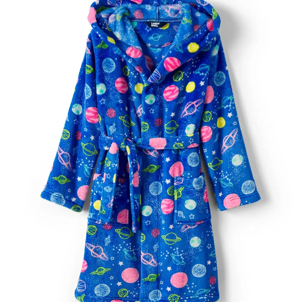 Kids Fleece Hooded Robe