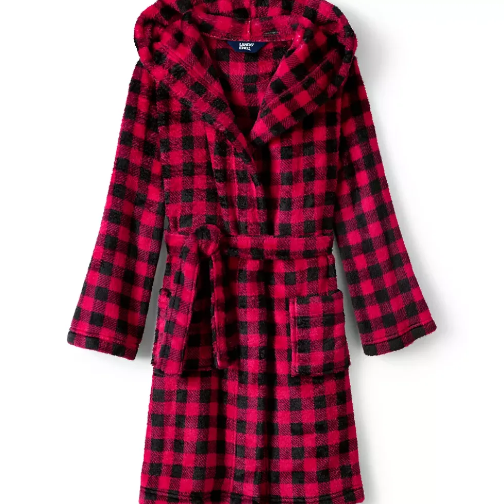 Kids Fleece Hooded Robe