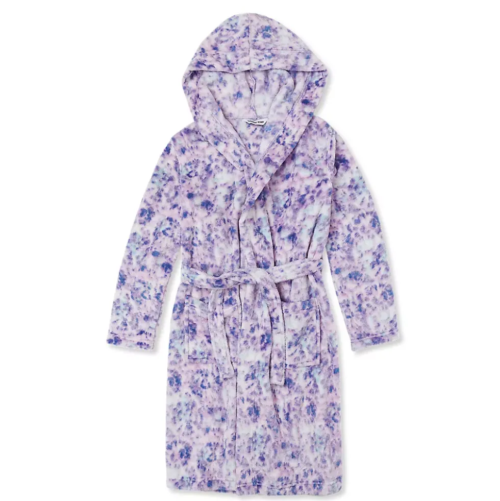 Kids Fleece Hooded Robe