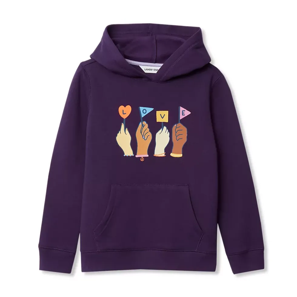 Kids Fleece Hooded Sweatshirt