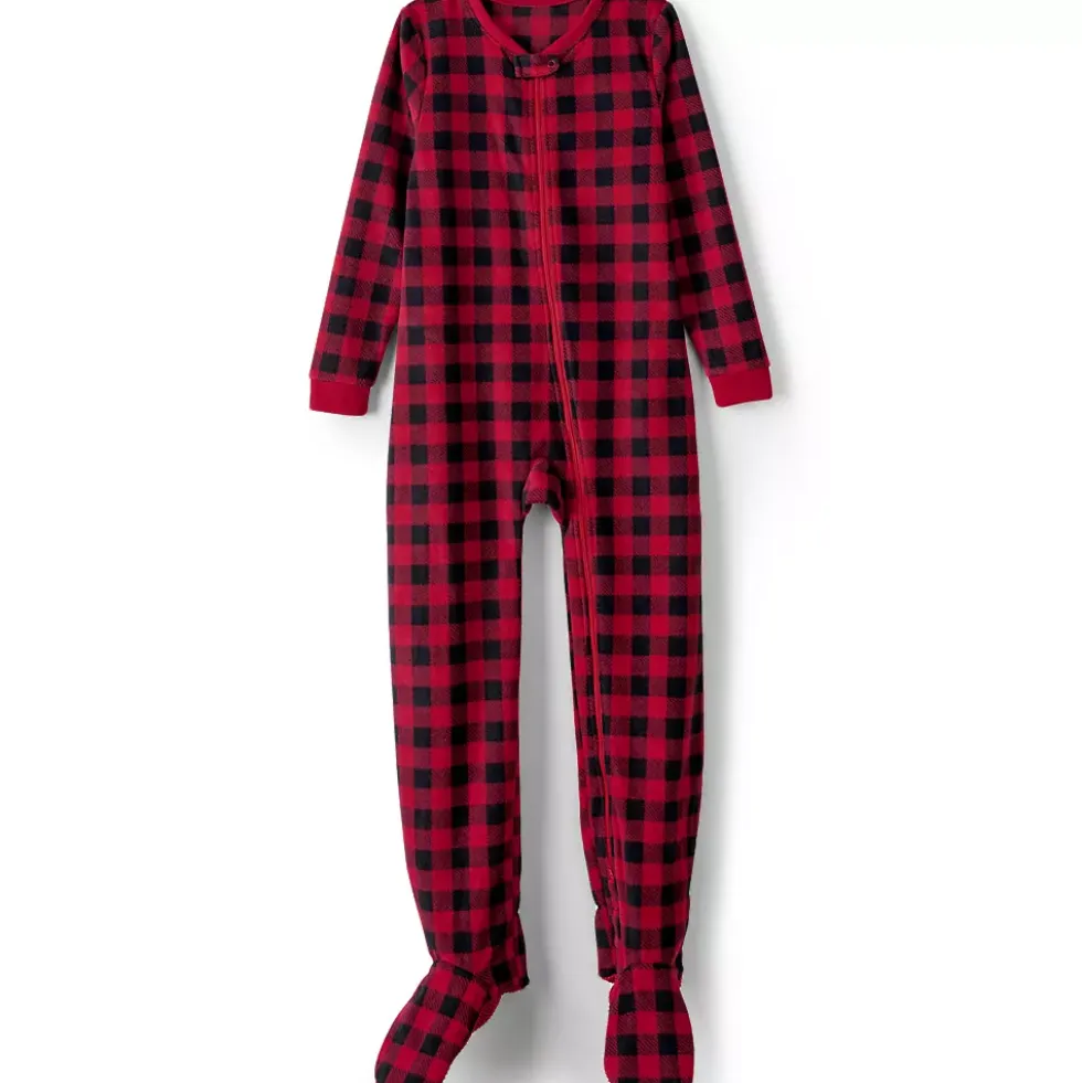 Kids Footed Fleece Sleeper