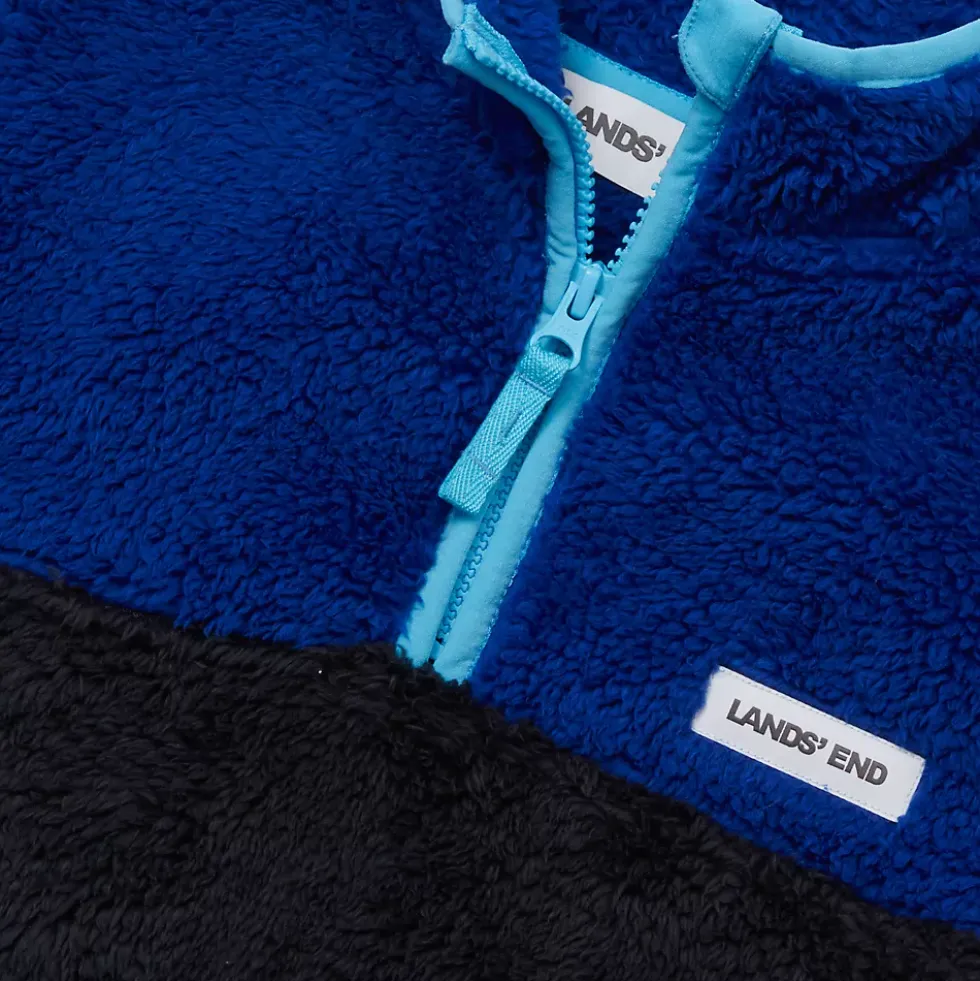 Kids Heritage Fleece Quarter Zip Pullover Top