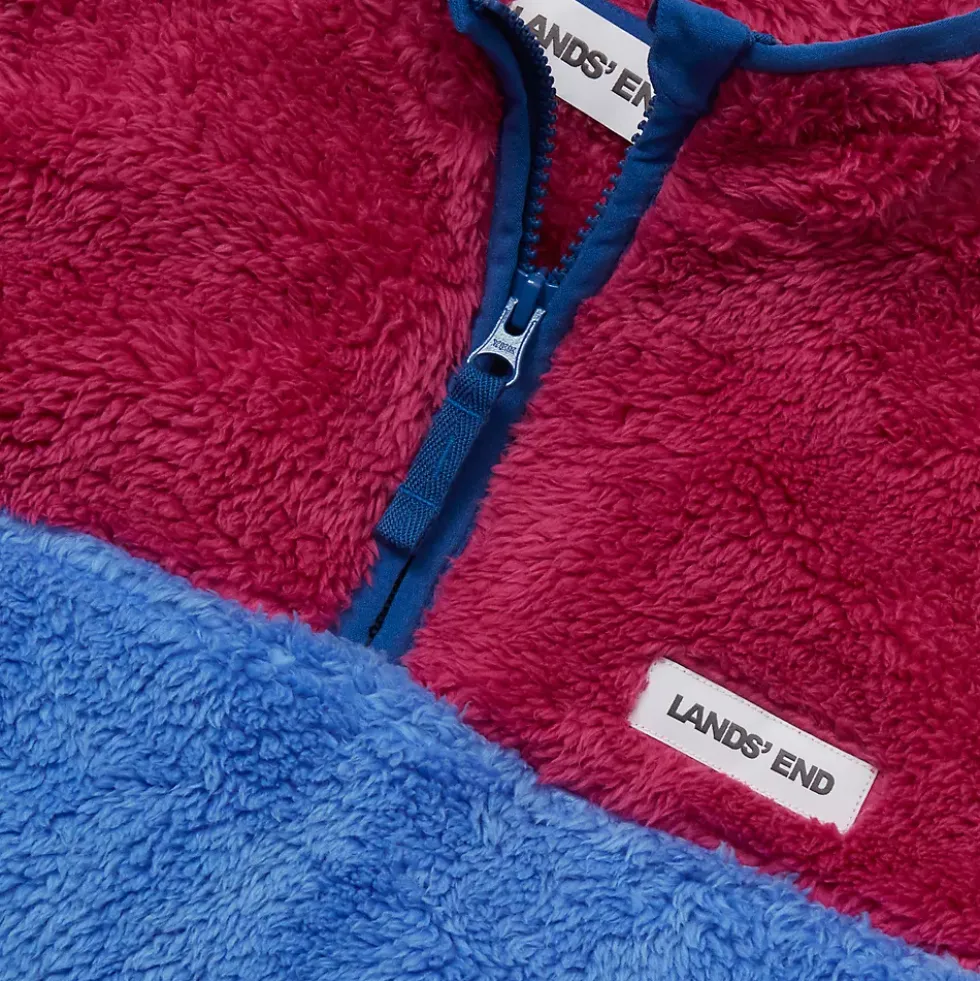 Kids Heritage Fleece Quarter Zip Pullover Top