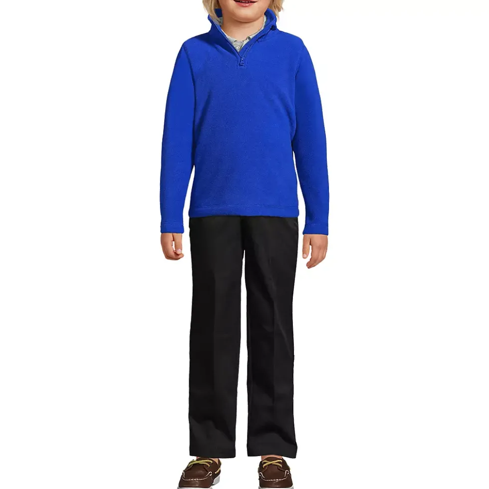 Kids Lightweight Fleece Quarter Zip Pullover