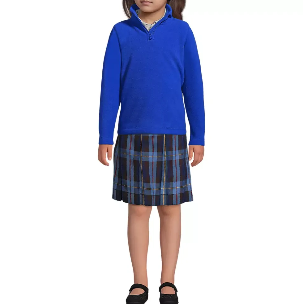 Kids Lightweight Fleece Quarter Zip Pullover