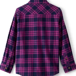 Kids Long Sleeve Flannel Shirt