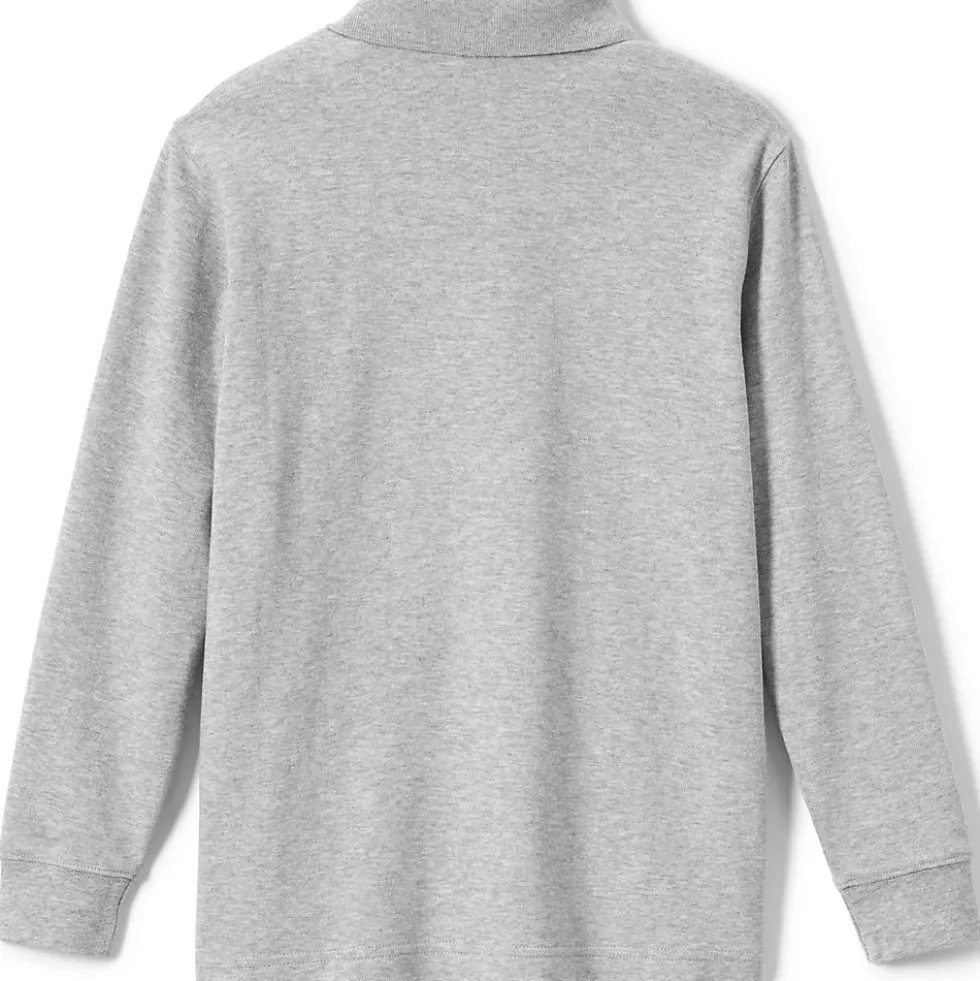 Kids Long Sleeve Interlock Polo Shirt