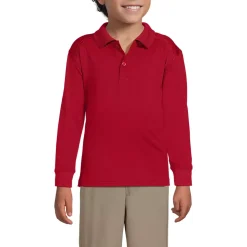Kids Long Sleeve Rapid Dry Polo Shirt